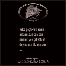 Geceler Kara Borsa /  🇹🇷vahideugur.com