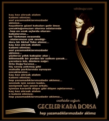 Geceler Kara Borsa / vahide u�ur / vahideugur.com