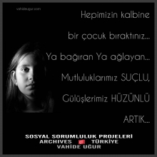 �OCUKLARIMIZ / ARCHIVES T�RK�YE / vahide u�ur