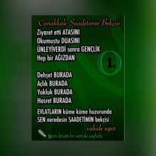 �anakkale 100. Y�l Konulu �iir Yar��mas� / ANKARA 