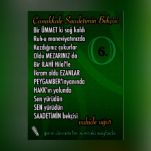 �anakkale 100. Y�l Konulu �iir Yar��mas� / ANKARA 