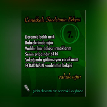 �anakkale 100. Y�l Konulu �iir Yar��mas� / ANKARA 