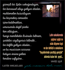 Latin SOKAKLARI / vahide u�ur